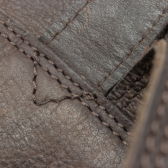 Brown and Green Men's Backpack - Picture 9 of 12